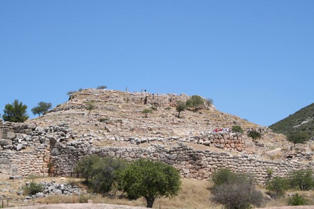 Mycenae - The citadel crest built around 1340 BC